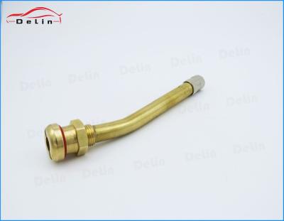 China DeLin truck and bus brass valve V3-20-2 brass tire inflate nozzle V3-20 series valve/V3.20.2 tire valve stem for sale