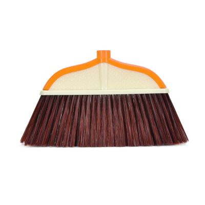 China Eco-friendly Upright Soft Broom Brush With Plastic Broom Stick In Floor Mop for sale