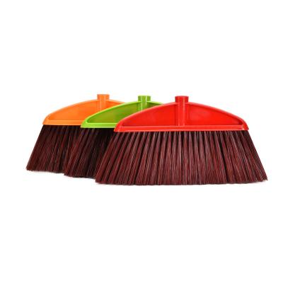 China Cheap Price Upright Aoyi Standing Plastic Sweeper Broom for sale