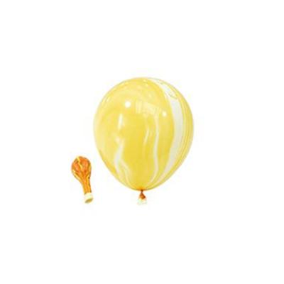 China Beautiful Colorful Agate Marble Grain Color Balloon Decorate Round Matte Color Customize Agate Balloons Latex Balloon for sale