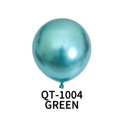 China Wholesale Beautiful Colorful Balloons Shiny Metal Latex Balloons Thick Chrome Metallic Colors Balloon for sale