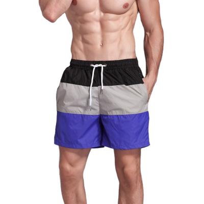 China Tone Color Block Boxer Taslan Workout Anti-Wrinkle 3 Quick Dry Clothing Men's Short Pants Fail Abbreviations Men for sale