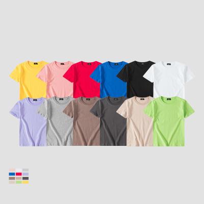 China Top Selling Basic Design Kids Non-Branded Oversized T-shirt Premium Cotton Breathable Plain Thick T-shirt For Kids Boy for sale