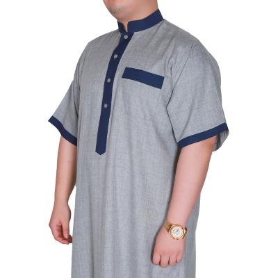 China Qater Dubai Malaysia Classics 30004# Modest Muslimah Styling RTS 2023 Mens EID Daily Wear Thobe Men's Formal Dress Islam Casual Muslim Men Dress for sale