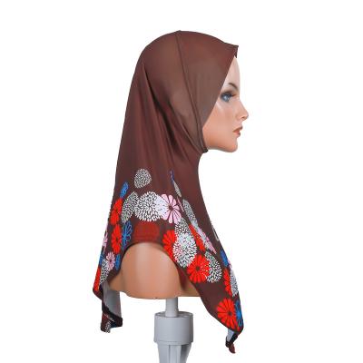 China Wholesale Polyester Print Hijab Tank Top For Muslim Women Islamic Hijab Arab Malaysia Shawl/tudung bawal for sale