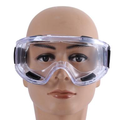 China dust-proof and Splash proof Wholesale safety helmet protective glasses safety goggles fashion for sale