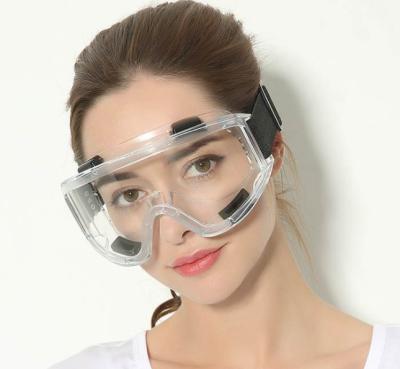 China Antifog China safety goggles ANSI Z87.1 EN166 safety glasses electric zero fog goggles for sale