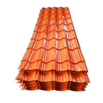 China House Building PPGI PPGL Roofing Sheet Customized RAL Color Coated Corrugated Roof Tiles Building Material Price for sale