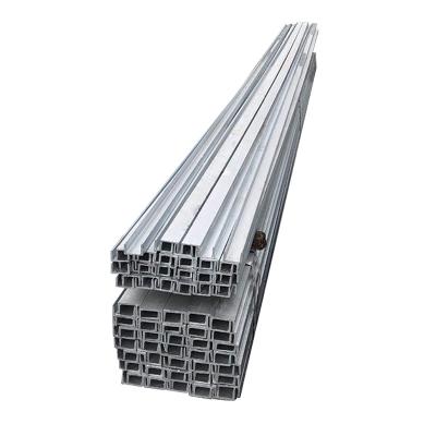 China Carbon Steel U C Z Channel Structural Use Mild Steel Profile Construction Factory Price for sale