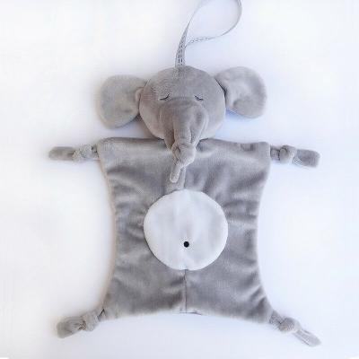 China PORTABLE Baby Soft Towel Soothing Toy Rattle Plush Security Blanket Plush Toys for sale