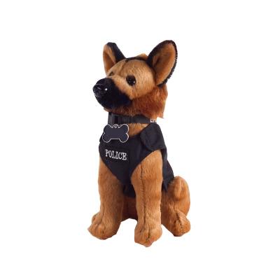 China Up 36 Months Old Rottweiler Custom Plush Police Plush Toys for sale