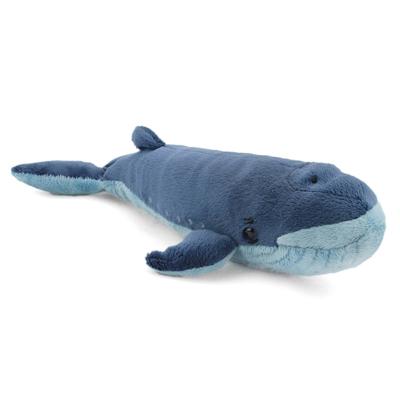 China Plush OEM Custom Design Soft Animal Whale Stuffed Doll Plush Toy Blue Whale for sale