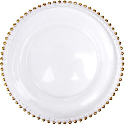 China Wholesale Desserts Stocked Pearl Ceramic Dish For Serving Tableware Restaurant Wedding Glass Dishes for sale