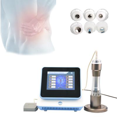 China Reduce pain clinic physiotherapy electromagnetic shock wave eswt fosused therapy equipment for sale