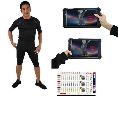 China Skin Tightening Wireless EMS Training Suit For Fitness EMS Invest EMS Suit ElectroStimulation Training Machine for sale