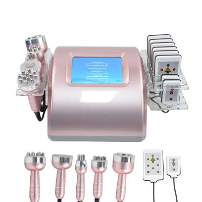 China Weight Loss Ultrasonic Cavitation RF Cellulite Removal 40k Vacuum Cavitation Body Slimming Machine for sale