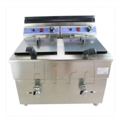 China Hotels Commercial Chicken Wring Gas Chip Fryer HGF-182 for sale