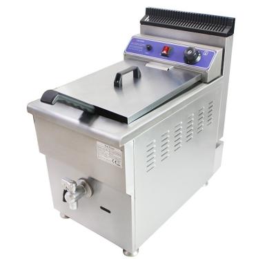 China HGF-181/182 Commercial Stainless Steel Chicken Wring Gas Chip Fryer for sale