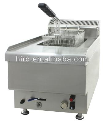 China deep fry food gas liquid propane professional commercial deep fryer for sale