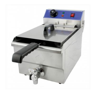 China Frying Newest Automatic Industrial Electric Food Deep Fryer For Sale Seamless Electric Deep Fryer With Faucet for sale