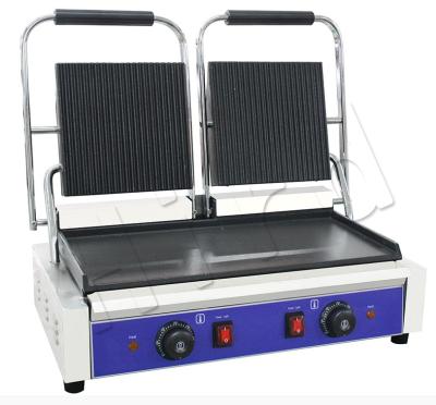 China DG-813C Panini Commercial Electric Touch Grills 430*365*215mm for sale