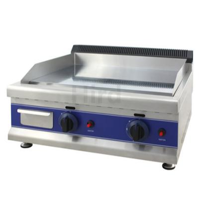 China Commercial Gas Griddle Countertop Stainless Steel Commercial Gas Griddle HGT-600D for sale