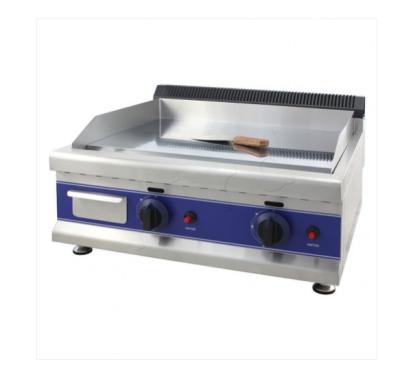 China Professional Kitchen Equipment Convenience To Use Stainless Steel Gas Commercial Frytop Griddle 650*610*340mm for sale