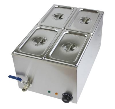 China Factory BM-4V Electric Food Warmer Stainless Steel Food Warmer Bain Marie for sale