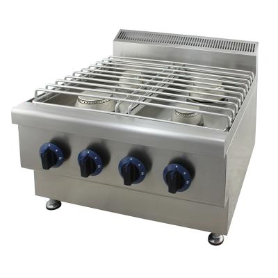 China Frying Food HZH-TR-4 Stainless Steel Gas Cooker Gas Cooker LPG Gas Stove Industrial Gas Burner Prices for sale