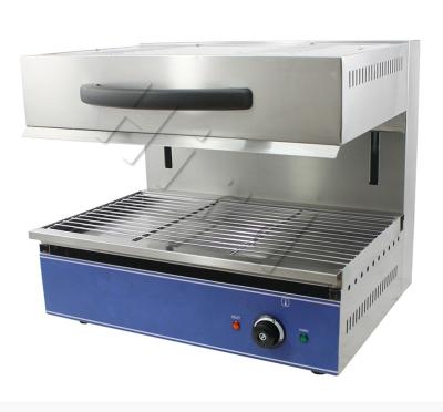 China Restaurant Commercial Stainless Steel Kitchen Countertop Electric Lift Salamander for sale