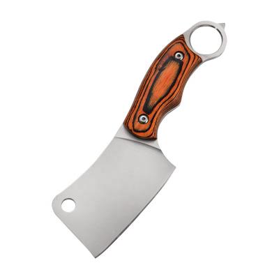 China Non-variable Outdoor High Hardness Kitchen Knife Camping Portable Mini Straight Knife Cutting Vegetables Cutting Meat Broken Window for sale