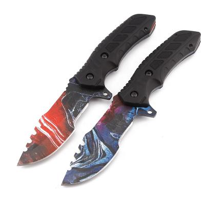 China Non-variable Outdoor High Hardness Keel ABS Handle Knife Sharp Wilderness Survival Tactical Hunting Knife One for sale