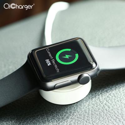 China QI high speed new products watch smart charger for series1 series 3 series 2 watch wireless charger for apple watch for sale