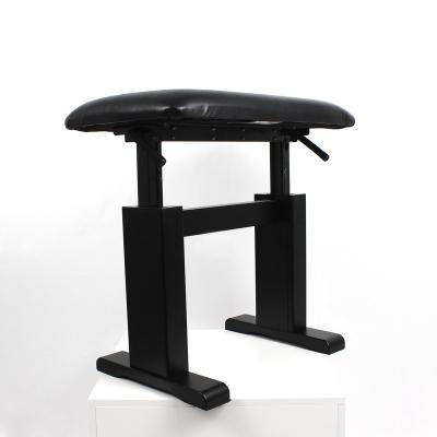 China Piano Stool Bench PBH780 BOWEI Logo High Quality Black Leather Custom Adjustable Hydraulic Range for sale