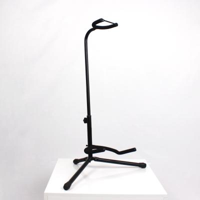 China GUITAR AGS170ZWB Acoustic and Classical Guitars Dismantlable Black Metal Guitar Tripod Stand With Lock for sale