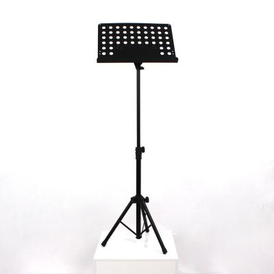 China Adjustable Music Stand LMSB3B BOWEI Music Conductor Holder Folding Steel Music Stand Sheet Holder for sale