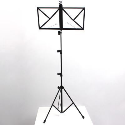 China MUS-C5T music stand BOWEI China supplies small musical instrument foldable stand large folding tripod music stand for sale