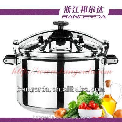 China Sustainable jumbo industrial restaurant siza aluminum pressure cooker 54cm/80L for sale