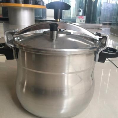 China New Design Sustainable Drum Shape Aluminum Pressure Cooker 24cm / 9L for sale