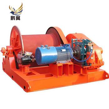 China Mine/Boat/Shipyard/JM Boat Water Guard Low Speed ​​Electric Winch 15t Wire Rope Winch Price for sale