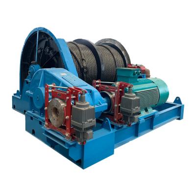 China Mine/Boat/Anchor Winch Electric Winch Heavy Lifting Electric Winch Guard 20000lbs Shipyard/Water 20 Ton for sale