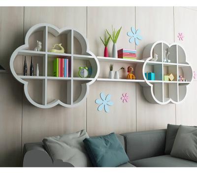 China (Size) Adjustable Modern Cloud Shaped Cube Organizer Shelf Kids Room Rustic Wall Decorwall Shelf Floating Shelves, Wall Mounted Floating for sale