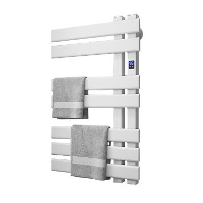 China Heater High Quality Towel Warmer Rack Bathroom Quick Dry LCD Touch Digital Display Free Standing Electric Towel Rack With Timer for sale