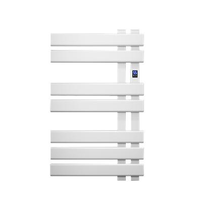 China Heater Low MOQ Aluminum Alloy Bathroom Towel Drying Rail Electric Heated Towel Rack Towel Warmer Heater for sale