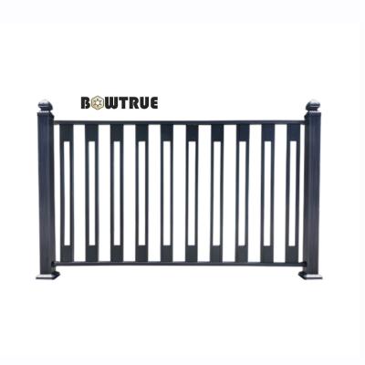 China Minimalist Perforated Garden Metal Base Pathway Design Laser Cut Aluminum Fence Wall for sale