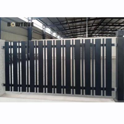 China Minimalist Customized Metal Aluminum Picket Ornamental Fence /Laser Cut Aluminum Fence Wall /Laser Cut Screen Fence Panel Garden Fencing for sale