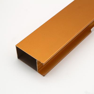 China Decorations Powder Coated Aluminum Extrusion Profiles Aluminum Extrusion Solar Panel Frame Powder for sale