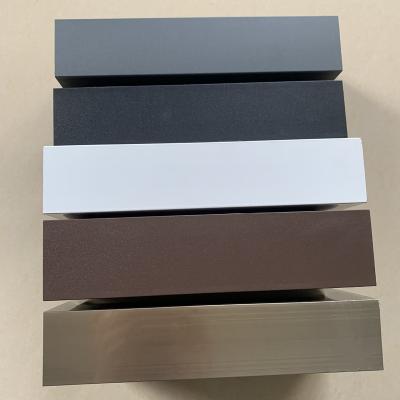 China Decorations Custom Vertical Powder Coating Aluminum Profile Extrusion Aluminum Profiles For Building Decoration for sale