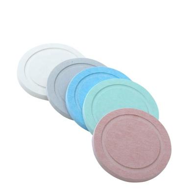 China Eco-Friendly Sustainable Diatomite Water Cup Mat Hot Sale Anti Slip Diatomite Cup Coaster for sale