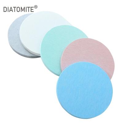 China Eco-friendly world popular eco-friendly anti-slip water absorbing quick dry anti-mould diatomite soap dish diatomaceous earth soap holder for sale